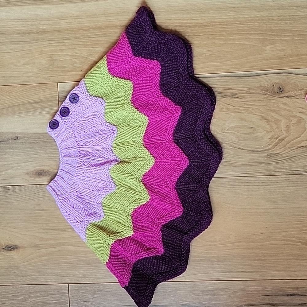 *3/$15* The Children's Place 18M Baby Girl Knitted Cloak